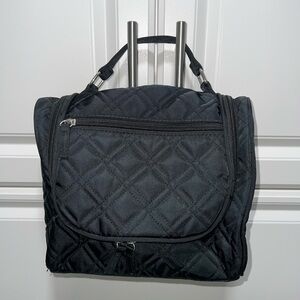 Quilted Black Travel Bag